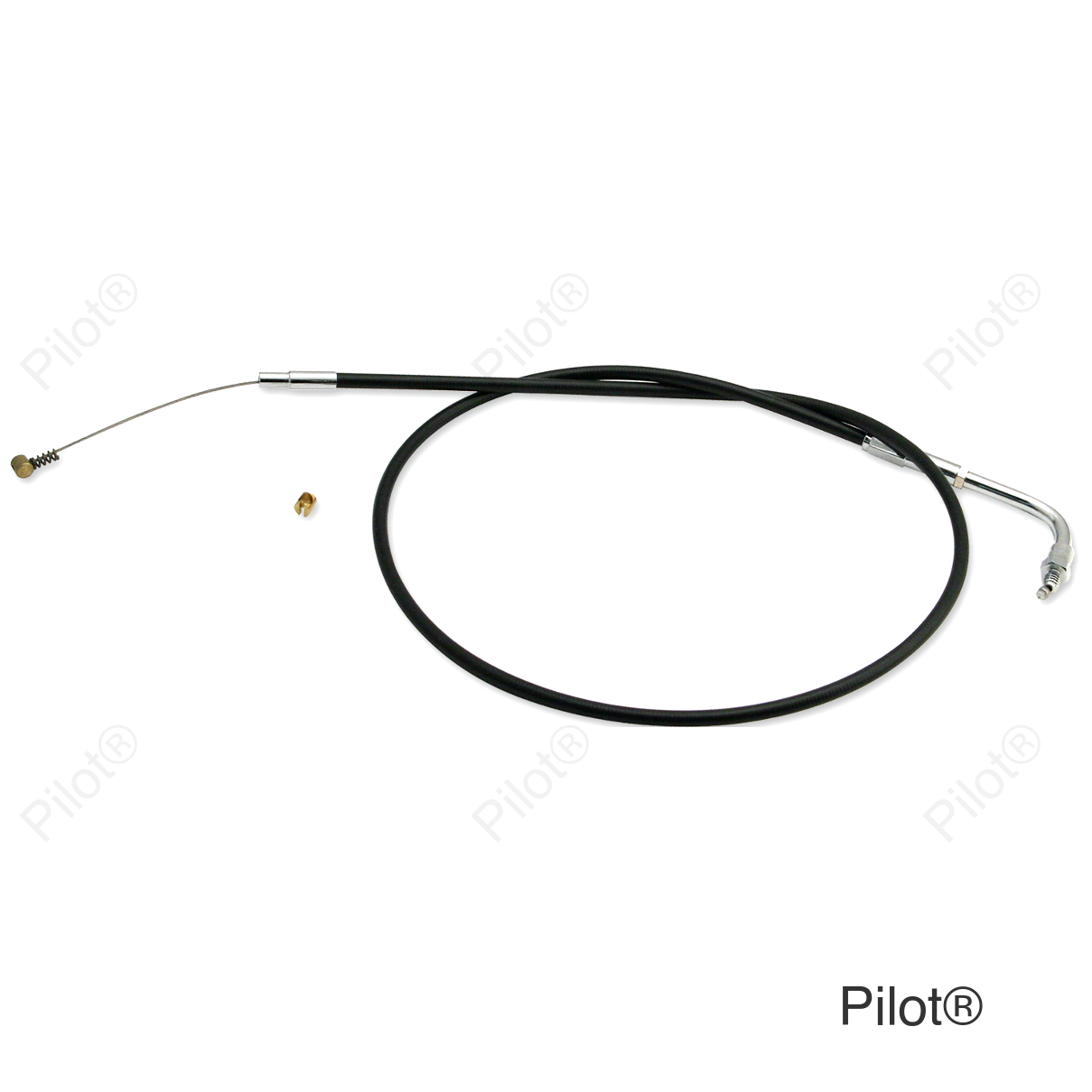 Black Vinyl Idle Cable - 36" - Black