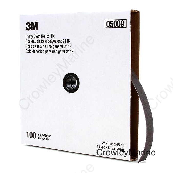 1" x50Yd Utility Cloth P80