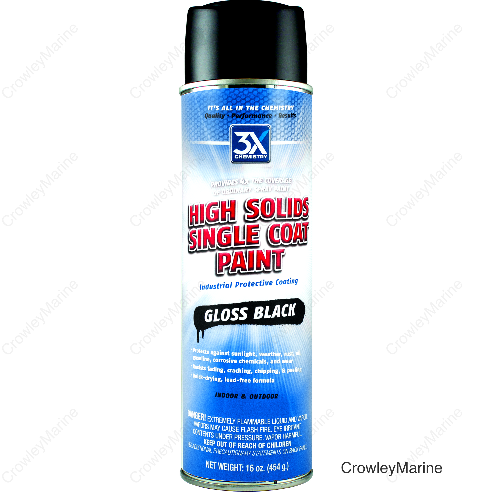 HIGH SOLIDS PAINT-GLOSS BLACK