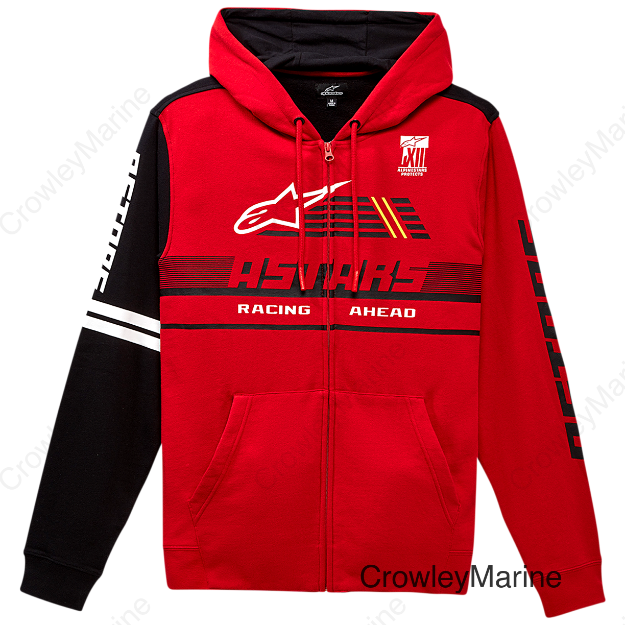 Overtake Hoodie - Red - 2XL