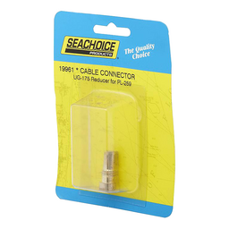 Seachoice UG175 Adapter, Silver, VHF Cable Antenna Connector thumbnail-1
