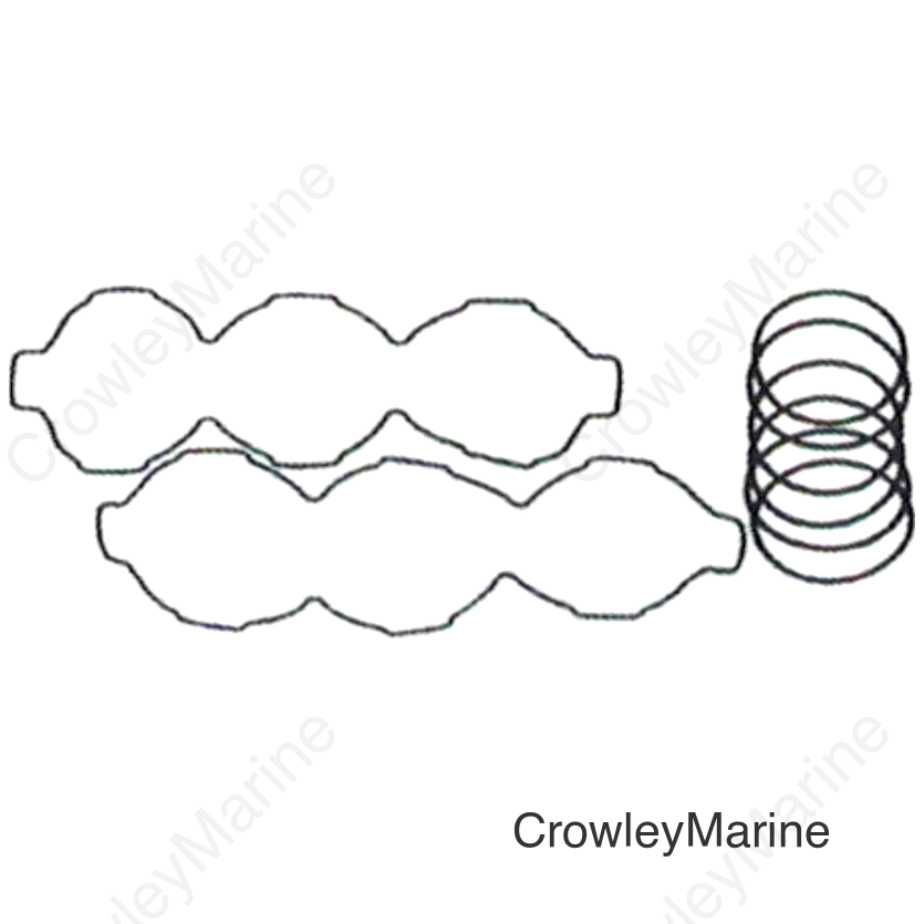MERCURY HEAD O-RING KITS 3.0 CARB/EFI (94-01) DFI (98-99)