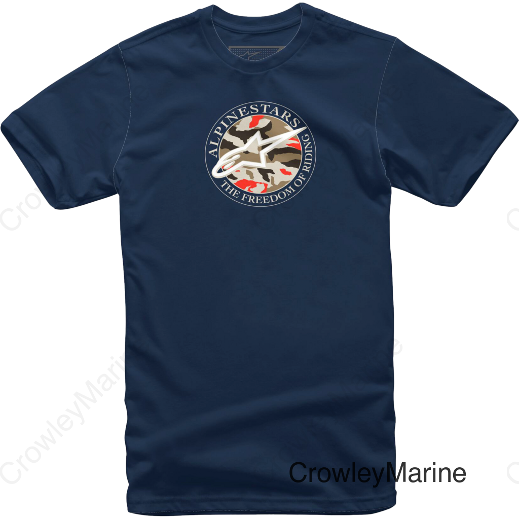 DOT CAMO TEE NAVY XL