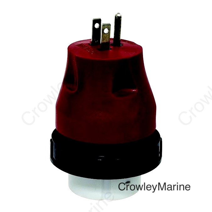Valterra Mighty Cord Electrical Adapter Plug W/ Locking Ring 15AM-50AF Bulk