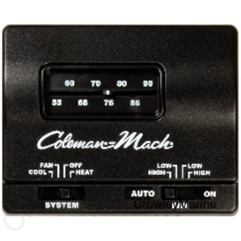 COOL ONLY THERMOSTAT BLACL