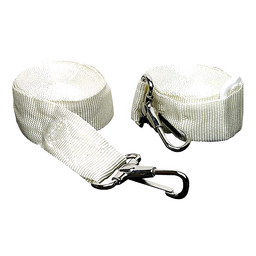 Seachoice Adjustable Bimini Top Straps w/ Snap Hooks, 96 In., White thumbnail-3