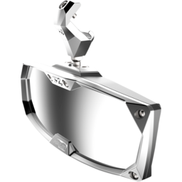 Mirror - Halo R - Rear View - Rectangle - Silver - Pro Fit thumbnail-2