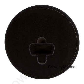 6 Cam-OUT DECK PLATE-Black (DPCAM-6-1-DP)