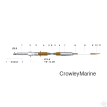 Steering Cable(V2) - Volvo Penta (3840257)
