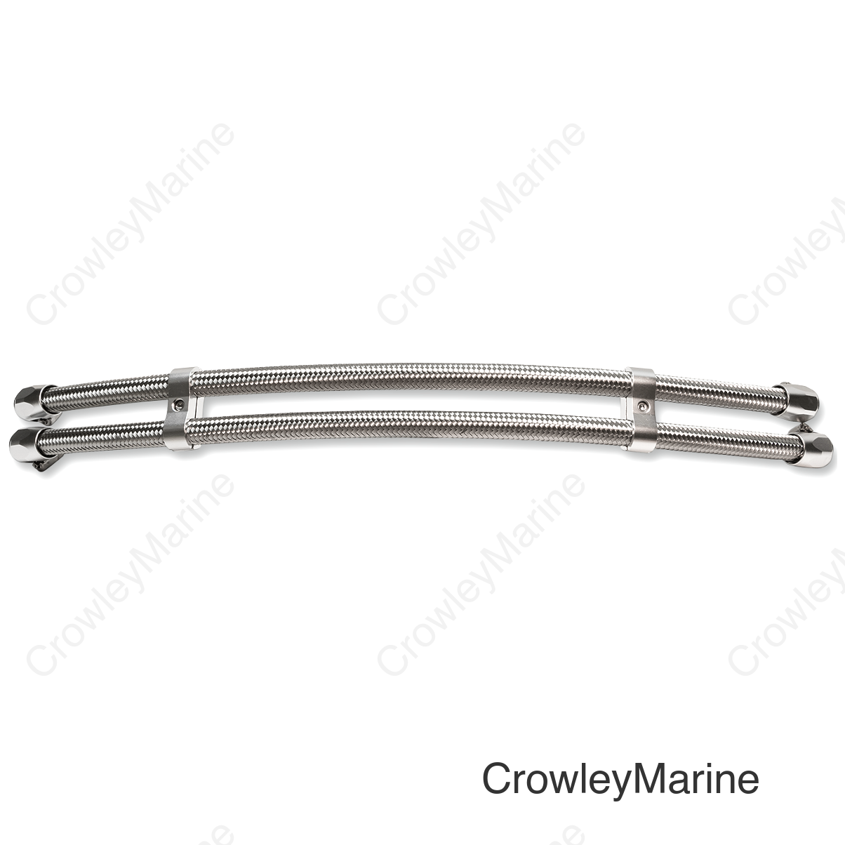 Oil Hose Upgrade Kit - Stainless Steel - 3'