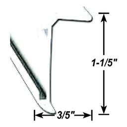 AP Products 021850028 Insert Corner Molding, 8' Black thumbnail-0