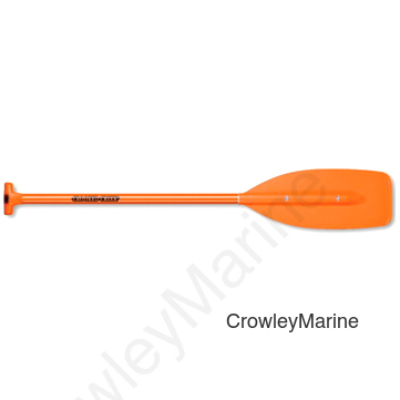 5' Synthetic Paddle, Orange
