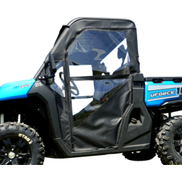 Soft Enclosure - Full - Black - CF Moto UForce 1000 thumbnail-0
