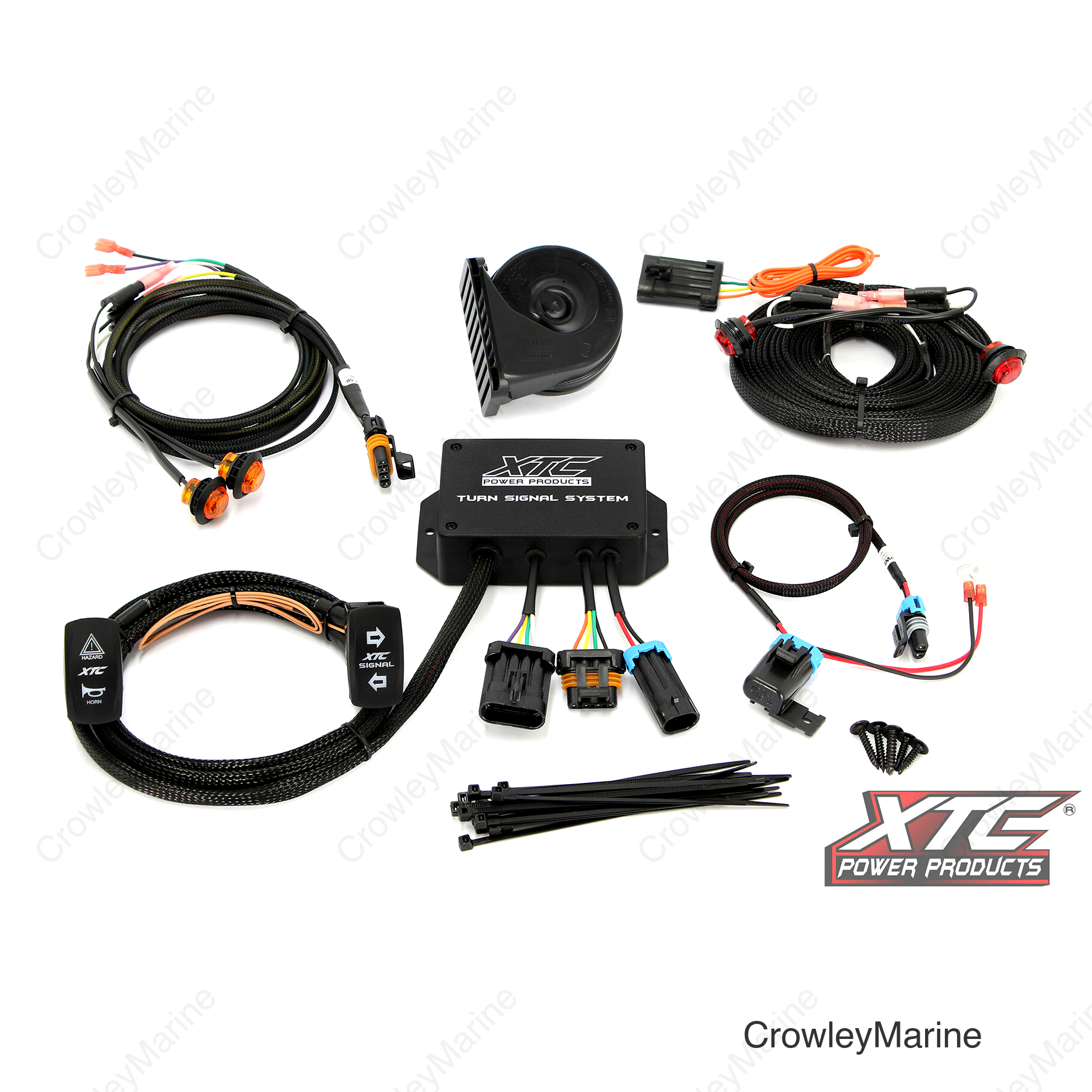 STD TURN SIGNAL KIT UNIVERSAL W/ HORN