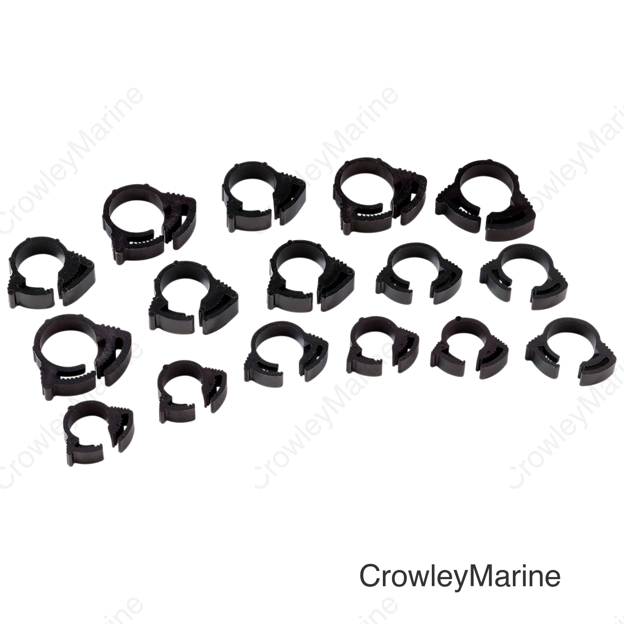CLAMPS NYLON RATCHET 16PC
