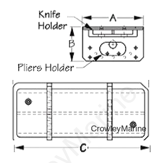 Knife & Pliers Holder