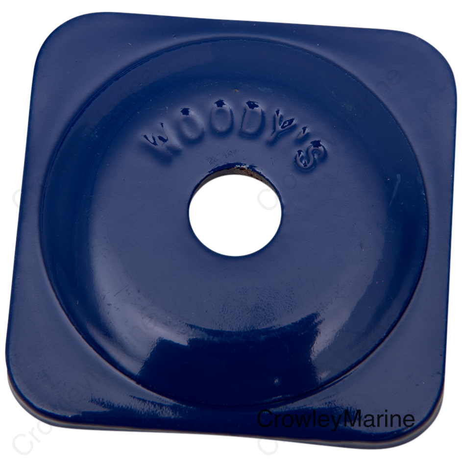 Support Plates - Blue - Square - 48 Pack
