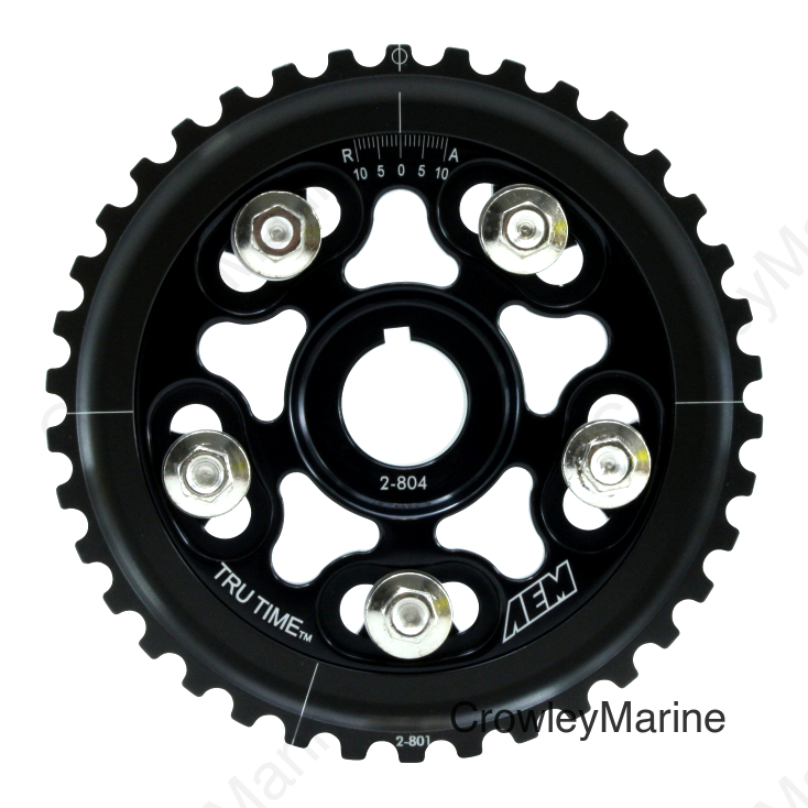 AEM 96-00 Honda Civic / 96-97 Honda Del Sol D16 Black Tru-Time Cam Gear