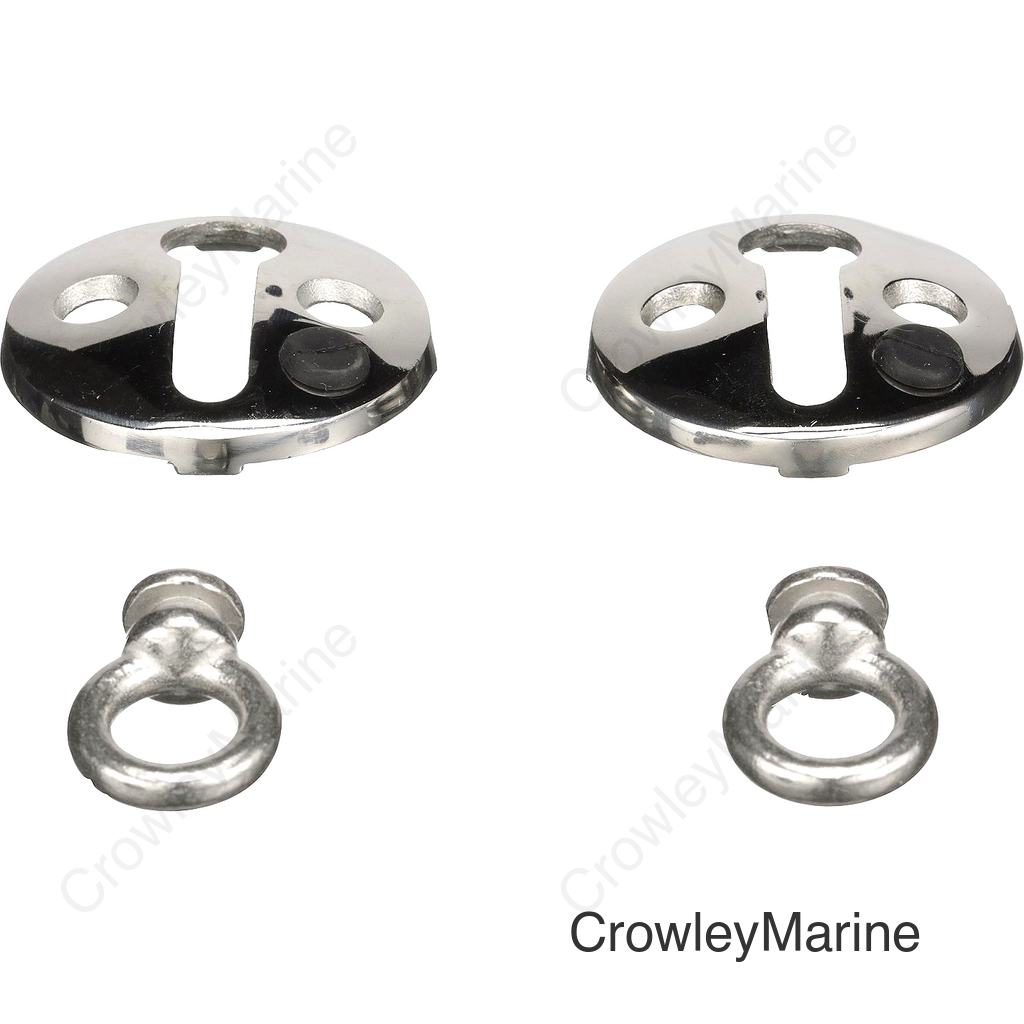 Seachoice Boat Fender Lock, Stainless Steel, Pack of 2