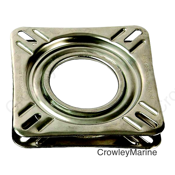 Springfield 12-Way 0-Degree Non-Locking Swivel, Stainless Steel
