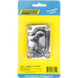 Seachoice Flush Mount Lifting Handle, Chrome-Plated Brass, 3 In. X 2-1/8 In. thumbnail-6