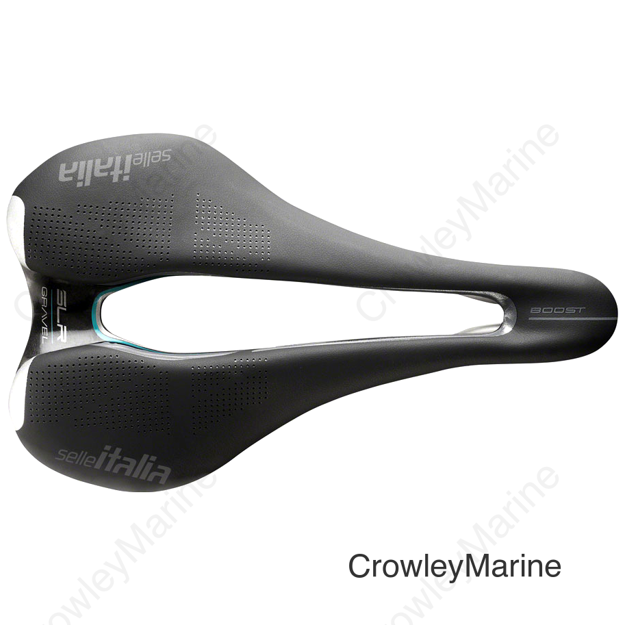 Selle Italia SLR Boost Gravel Superflow Saddle - Titanium Black S3
