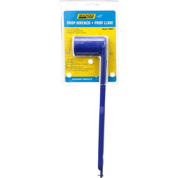 Seachoice Non-Corrosive Propeller Wrench, Fits 1-1/6 in. Propeller Nuts, Includes Screw, Blue thumbnail-0