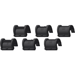 Ortlieb Rail Reducers For QL2.1/QL2 Systems: Includes 2x8mm 2x10mm 2x12mm (Enough for 1 Pannier)