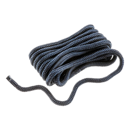 Seachoice Double-Braid Nylon Dock Line w/ Eye Splice, Pre-Shrunk, Heat Stabilized, 3/8 In. X 20 Ft., Navy Blue thumbnail-4