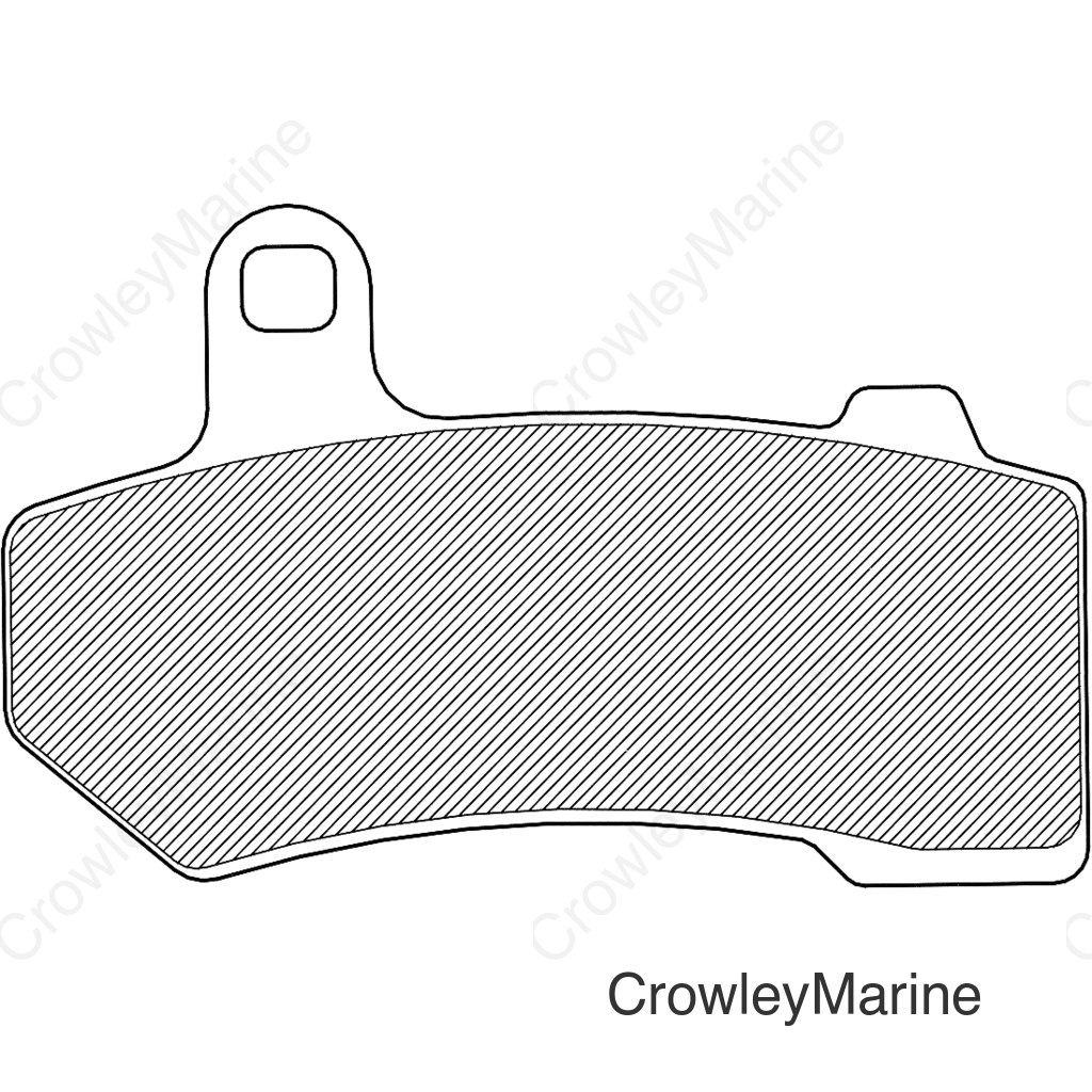 PADS BRK S-M 08-19FLT FR