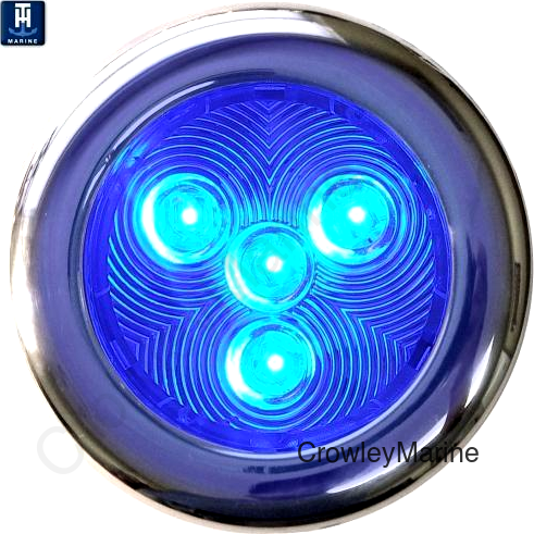 3", SS, 4 Blue LEDs
