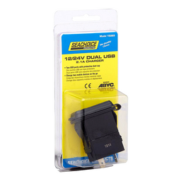 Seachoice Dual USB Outlet, 12-24V thumbnail-2