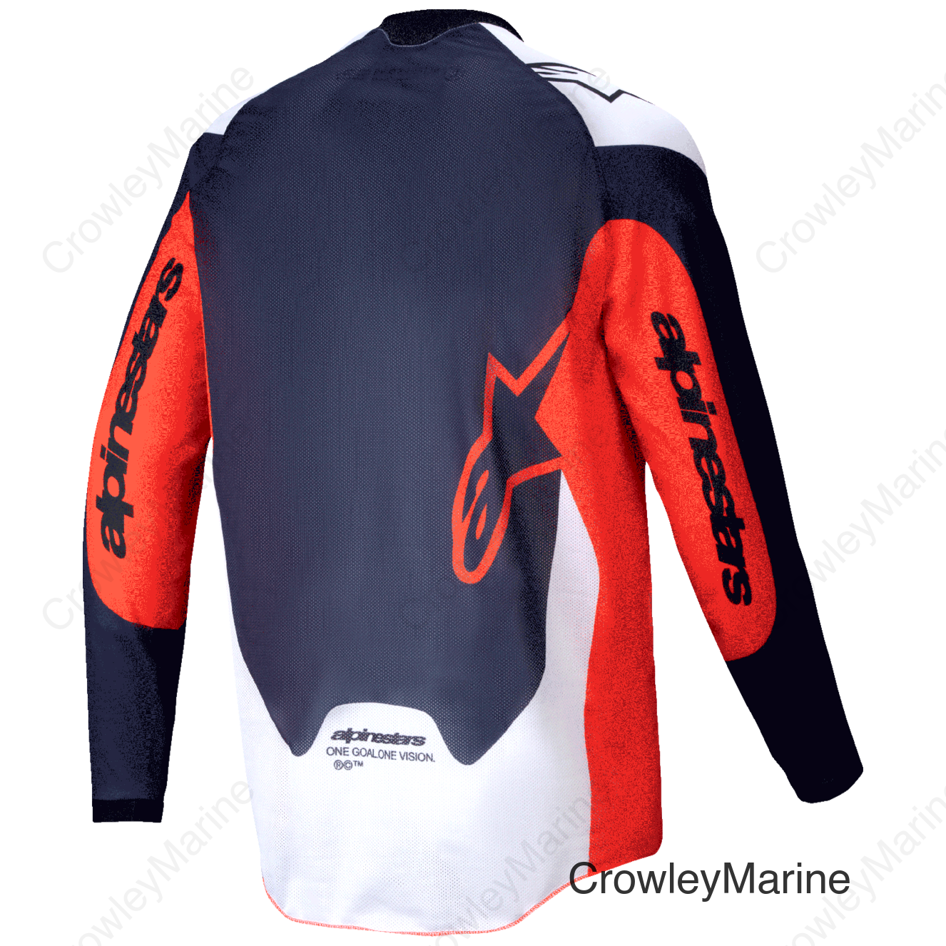 Pro-Dura Jersey - Navy/Orange/White - XL