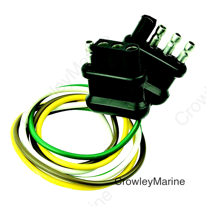 Ancor 249101 4-Way Flat Connector, Trailer & Vehicle Connectors