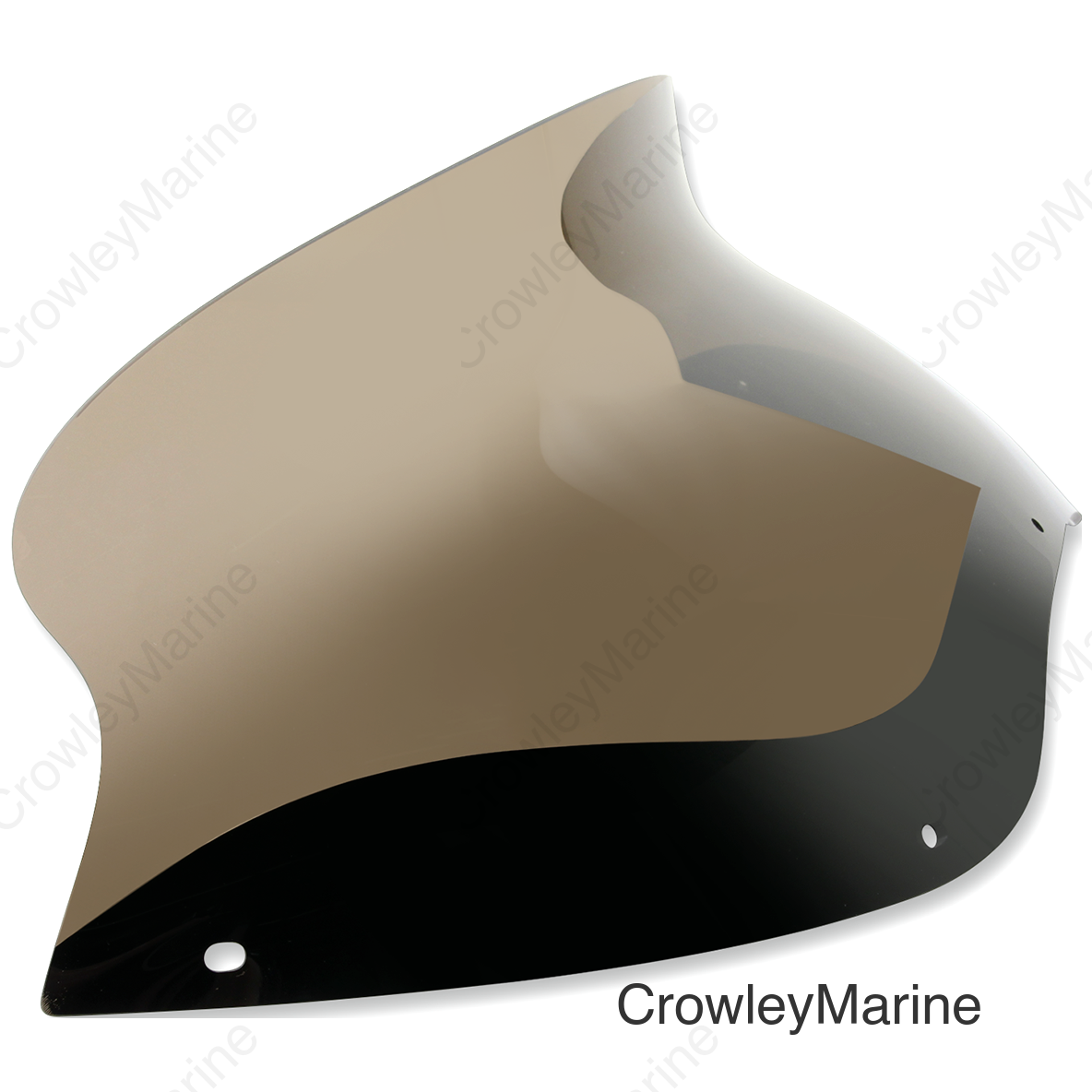 Spoiler Windshield - 6-1/2" - Smoke - '98-'13 FLTR
