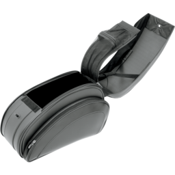 Deluxe Throwover Saddlebag - Black thumbnail-2
