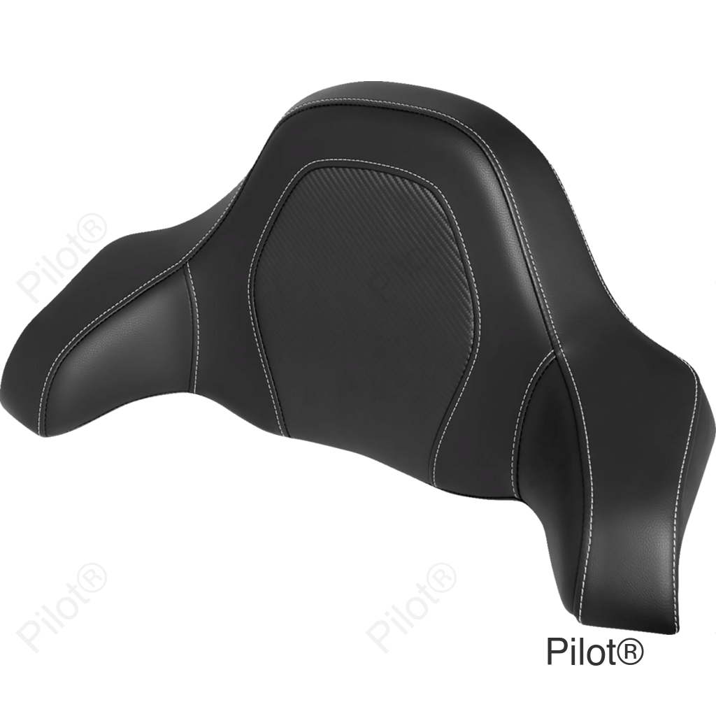 Tour-Pak® Backrest Pad Cover - Road Sofa Seat - Carbon Fiber