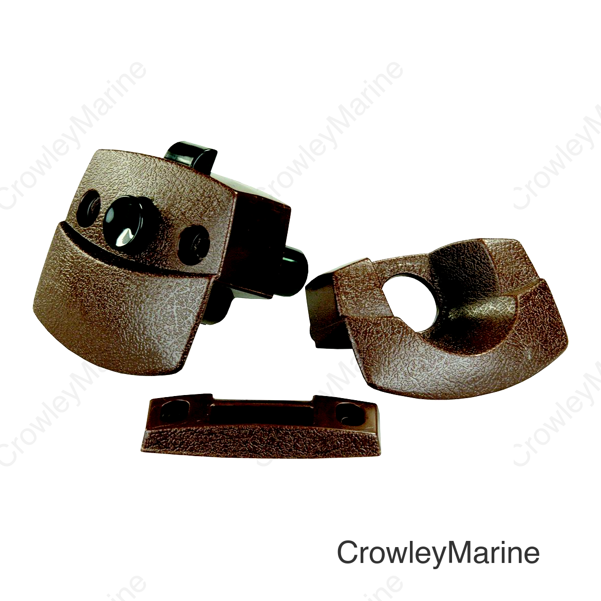 JR Products 20505 Brown Privacy Latch for RV Sliding & Folding Interior Doors