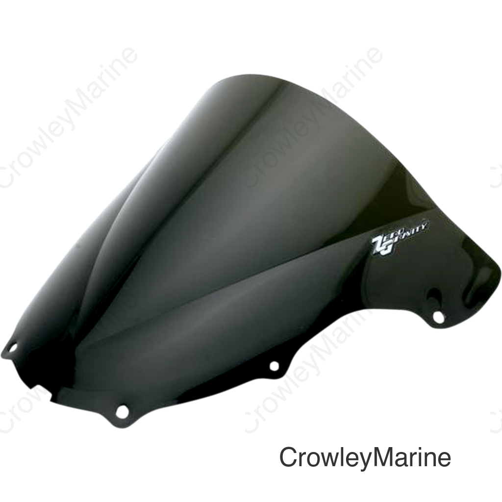 Double Bubble Windscreen - Dark Smoke - ZX6R/RR