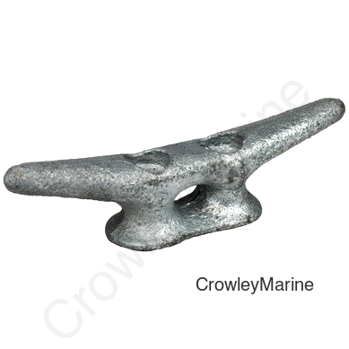 CLEAT OPEN BASE GALV 4" PAIR