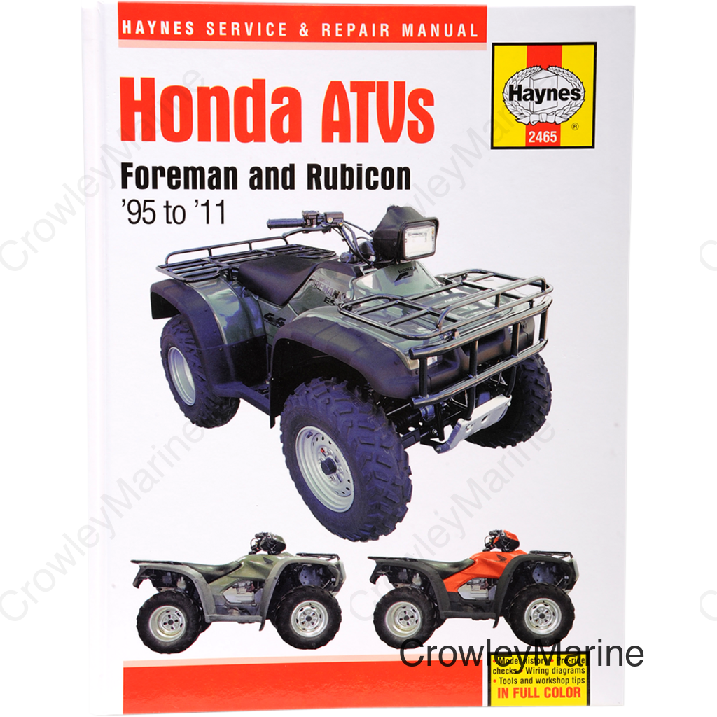 MANUAL HON TRX4/450