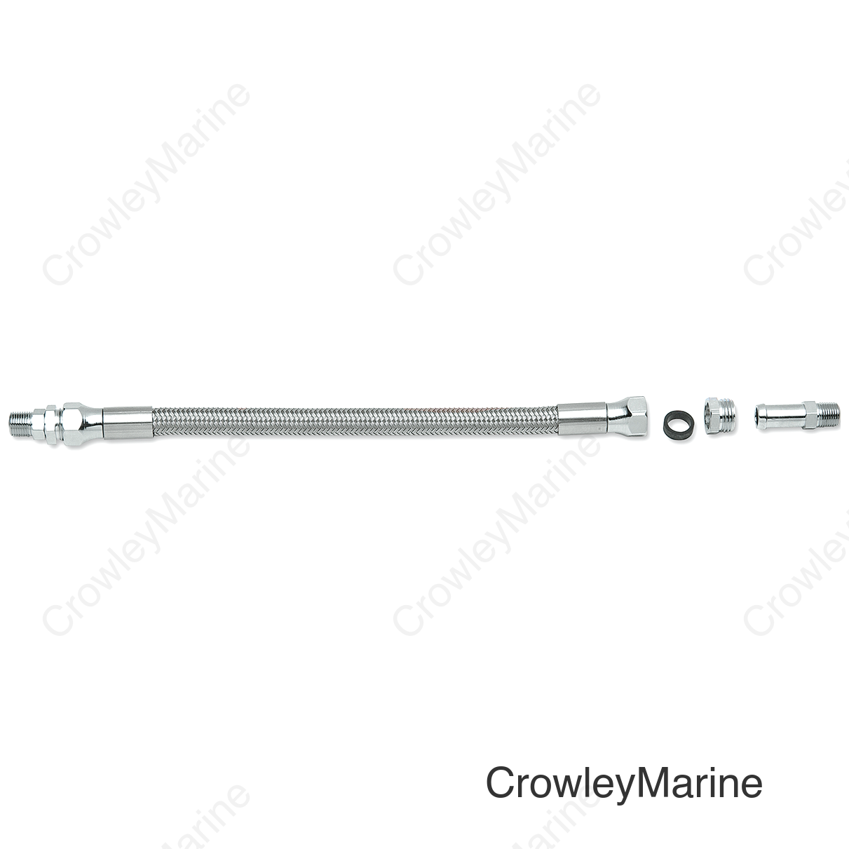 11"SS OIL LINE W/FITTINGS