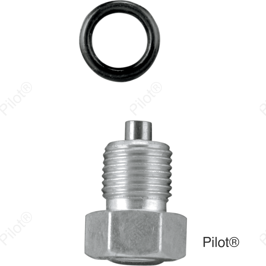 Drain Plug - Oil Tank with Gasket - Magnetic - Zinc