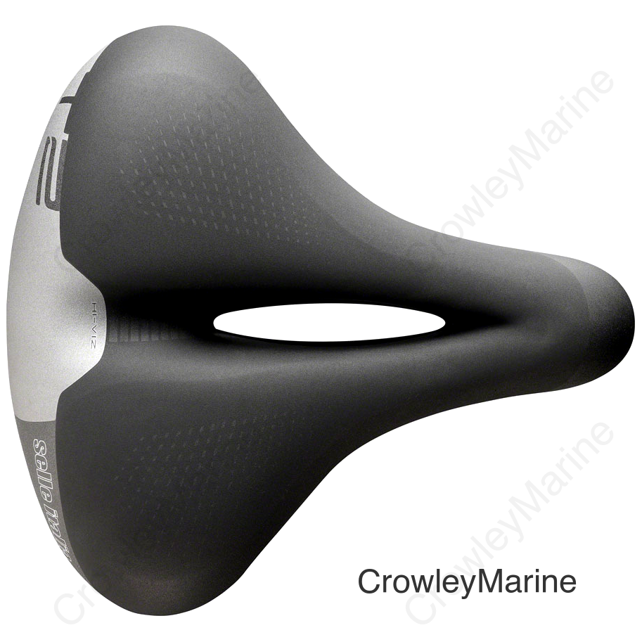 Selle Italia T2 Flow Saddle - Fec Alloy Black L2
