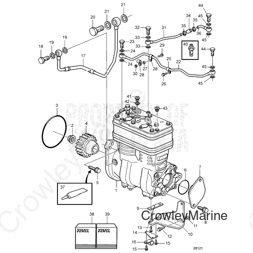 Rubber Hose(V2) - Volvo Penta (20460399)
