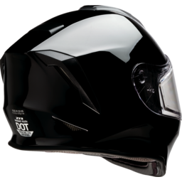 HELMET WARRANT YTH SNOW BLACK MD thumbnail-2