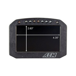AEM CD-5G Carbon Flush Digital Dash Display w/ Internal 20Hz GPS & Antenna thumbnail-11
