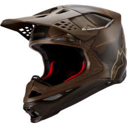 Supertech M10 Helmet - Squad - MIPS® - Dark Brown/Gold - Small thumbnail-4