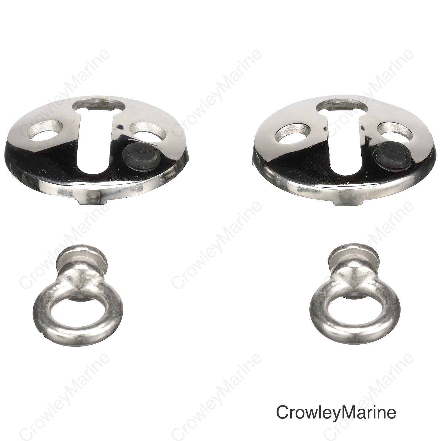 Seachoice Boat Fender Lock, Stainless Steel, Pack of 2