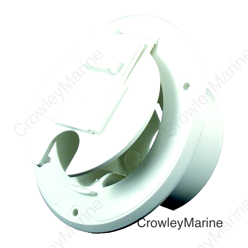 JR Products S2310A Cable Hatch, Round Polar White